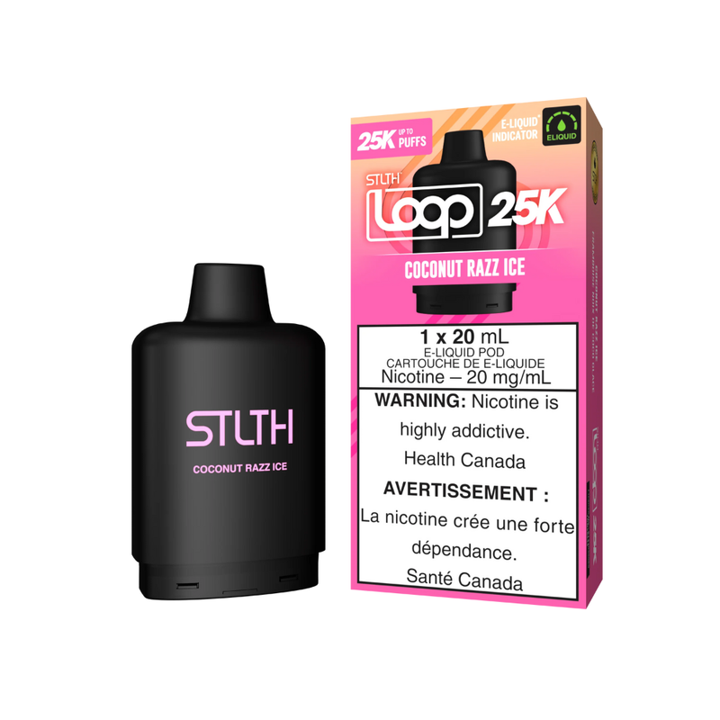 Stlth Loop 25K Replacement Vape Pod - 25K Puffs - 20mL