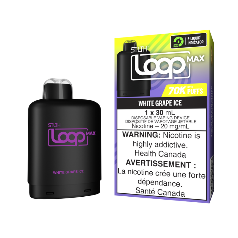 STLTH Loop Max Replacement Vape Pod - 70K Puffs - 30mL