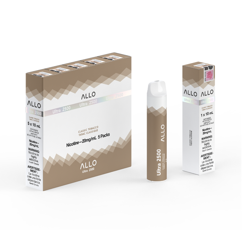 Allo Ultra 2500 Disposable Vape - 2500 Puffs - 8mL