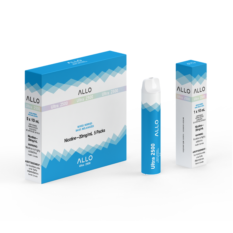 Allo Ultra 2500 Disposable Vape - 2500 Puffs - 8mL