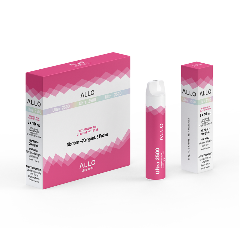 Allo Ultra 2500 Disposable Vape - 2500 Puffs - 8mL