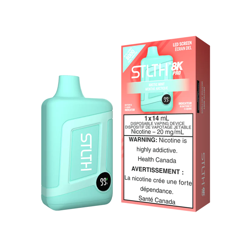 STLTH 8k Pro Disposable Vape - 8000 Puffs - 14ml