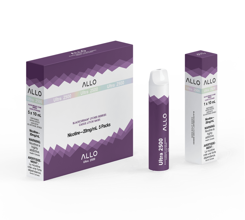Allo Ultra 2500 Disposable Vape - 2500 Puffs - 8mL