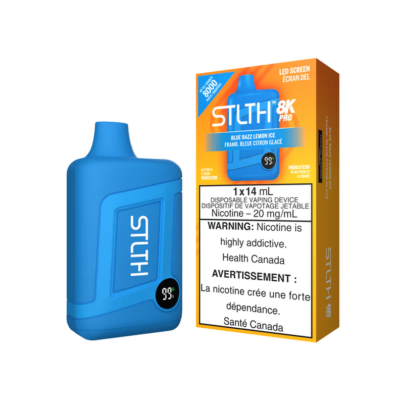 STLTH 8k Pro Disposable Vape - 8000 Puffs - 14ml