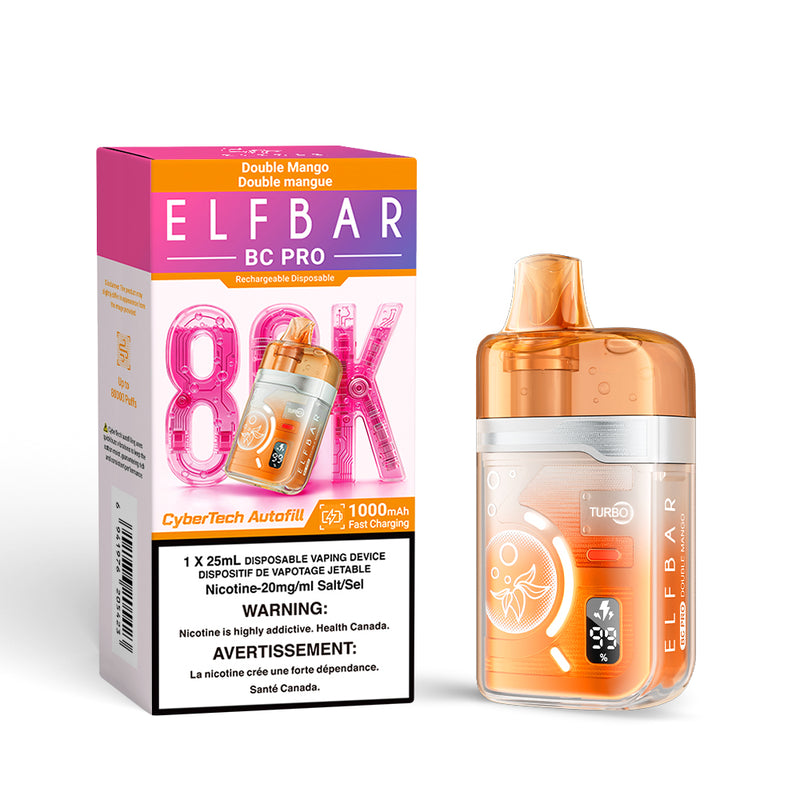 Elfbar BC Pro 80K Disposable Vape - 80000 Puffs - 25ml