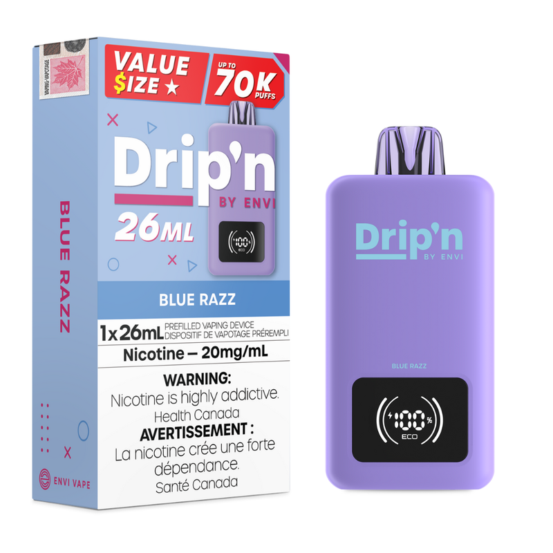 Drip'n by Envi 70k Disposable Vape - 70K Puffs - 26ml