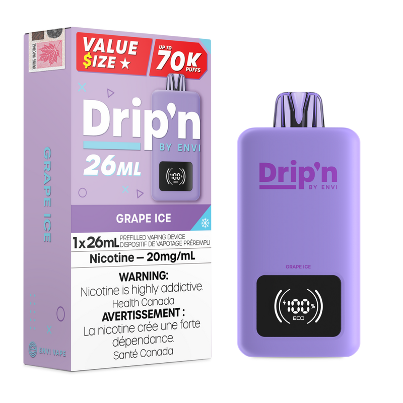 Drip'n by Envi 70k Disposable Vape - 70K Puffs - 26ml
