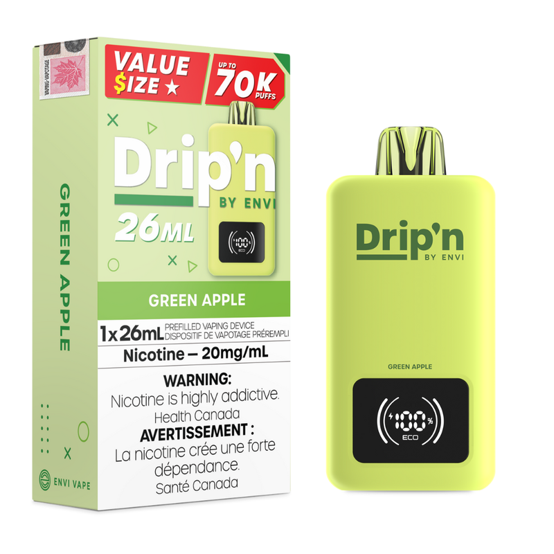 Drip'n by Envi 70k Disposable Vape - 70K Puffs - 26ml