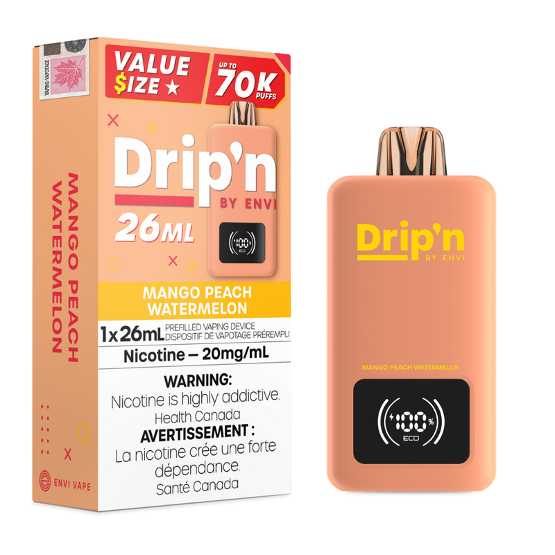 Drip'n by Envi 70k Disposable Vape - 70K Puffs - 26ml