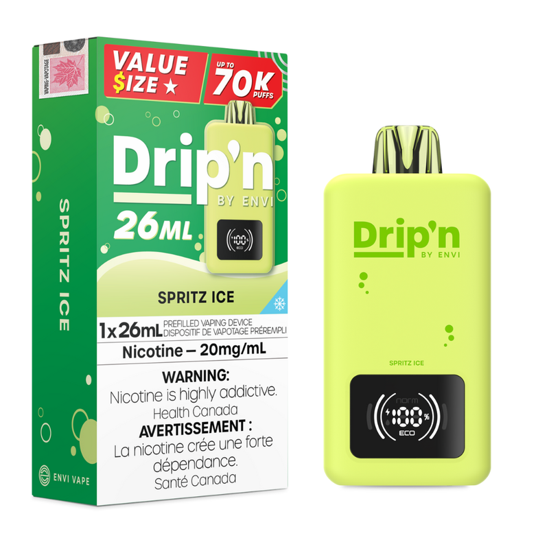 Drip'n by Envi 70k Disposable Vape - 70K Puffs - 26ml