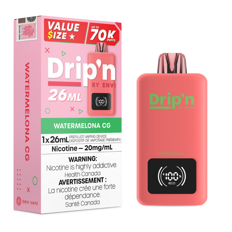 Drip'n by Envi 70k Disposable Vape - 70K Puffs - 26ml