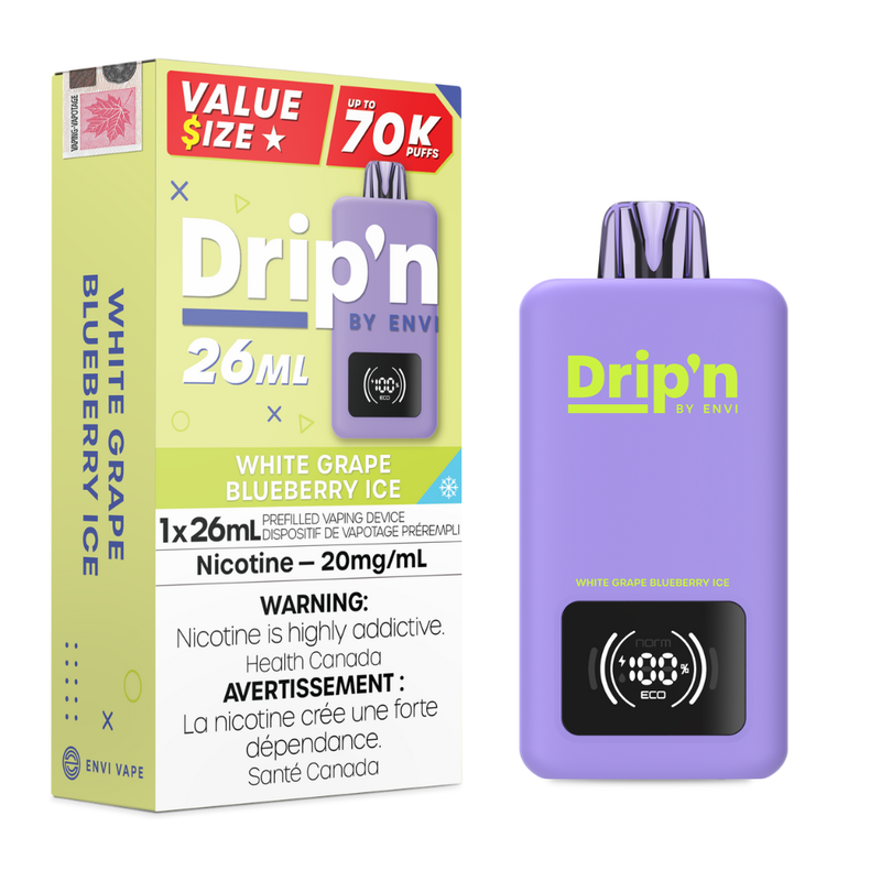 Drip'n by Envi 70k Disposable Vape - 70K Puffs - 26ml