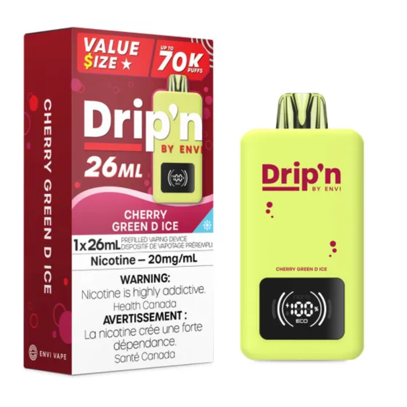 Drip'n by Envi 70k Disposable Vape - 70K Puffs - 26ml