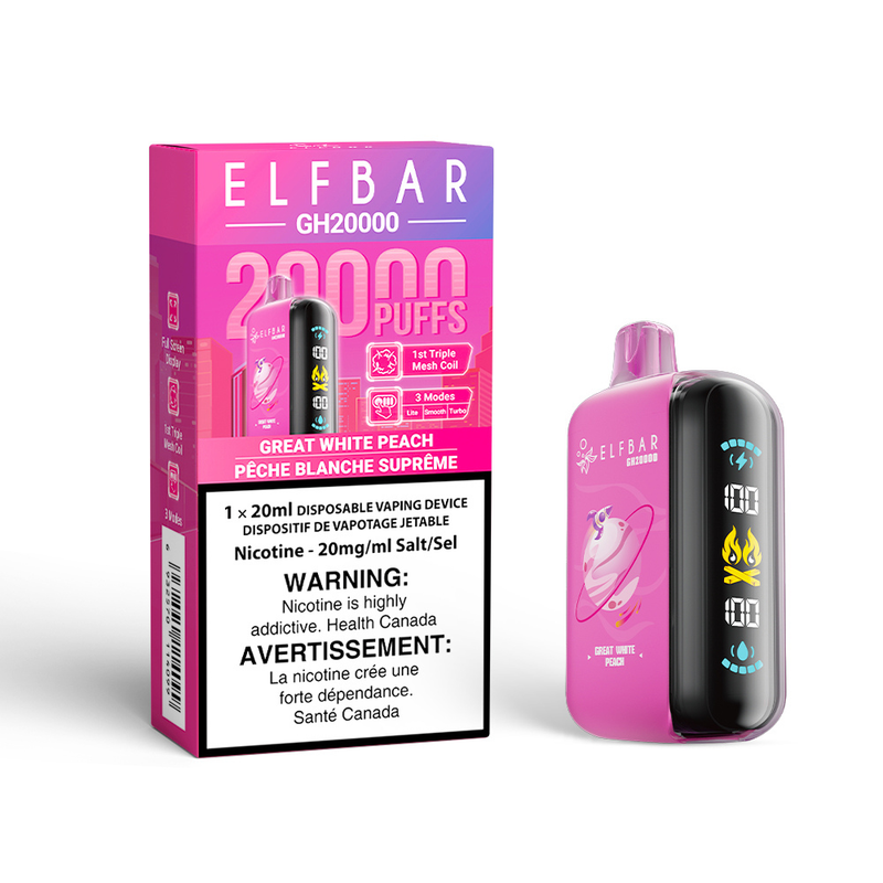 Elfbar GH20K Disposable Vape - 20000 Puffs - 20ml
