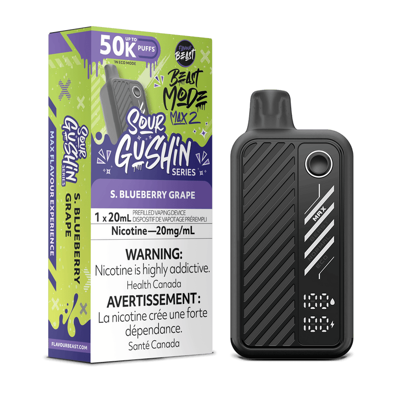 Flavour Beast Beast Mode Max 2 Disposable Vape - 50K Puffs - 20ml