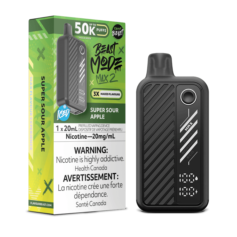 Flavour Beast Beast Mode Max 2 Disposable Vape - 50K Puffs - 20ml