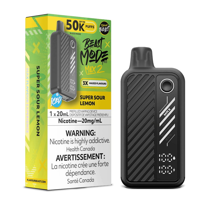 Flavour Beast Beast Mode Max 2 Disposable Vape - 50K Puffs - 20ml