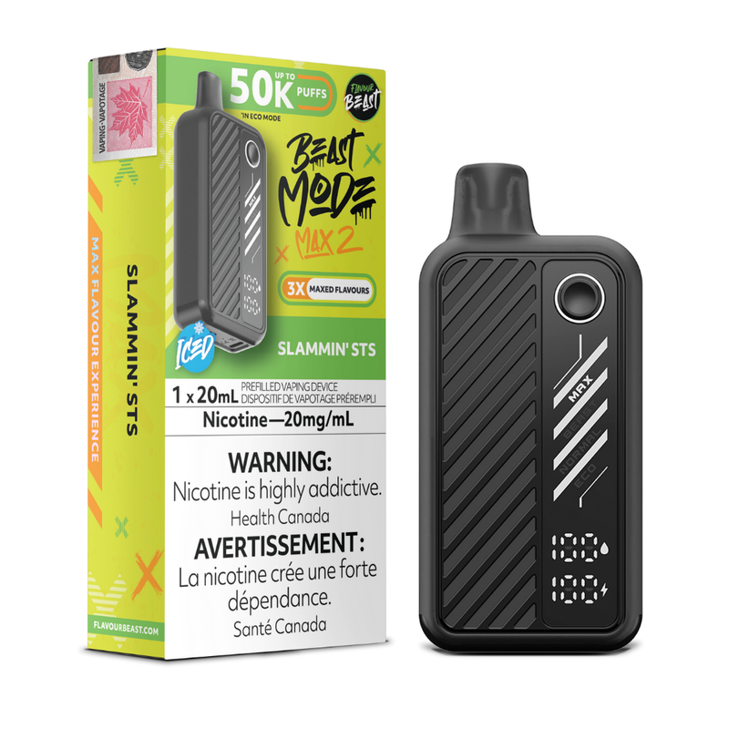 Flavour Beast Beast Mode Max 2 Disposable Vape - 50K Puffs - 20ml