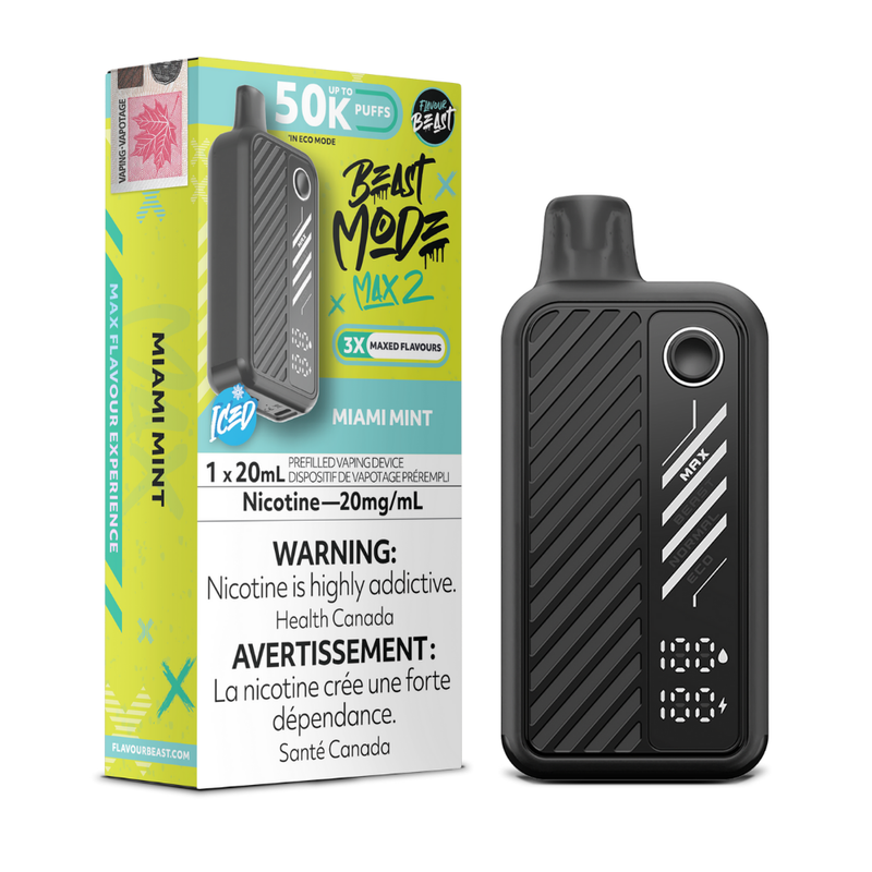 Flavour Beast Beast Mode Max 2 Disposable Vape - 50K Puffs - 20ml