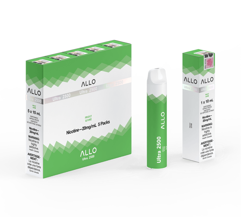 Allo Ultra 2500 Disposable Vape - 2500 Puffs - 8mL