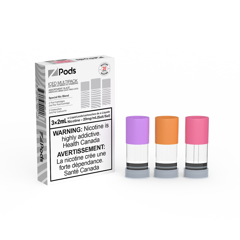 Z Pods Pre-Filled Vape Pods - 5x2mL