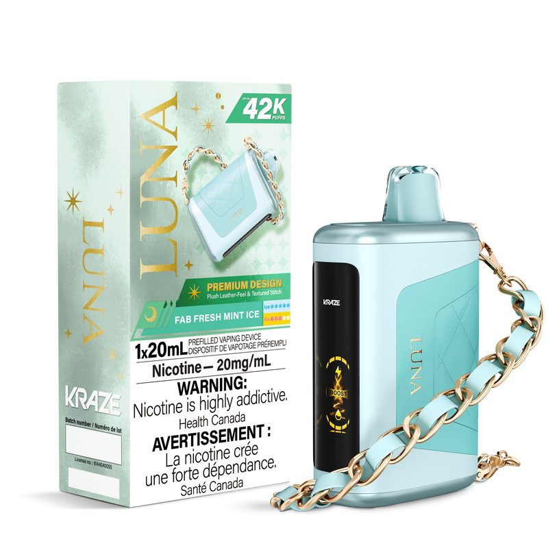 Kraze Luna Disposable Vape - 42k Puffs - 20ml