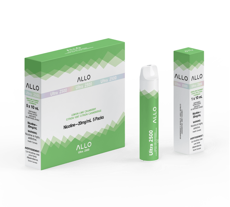Allo Ultra 2500 Disposable Vape - 2500 Puffs - 8mL