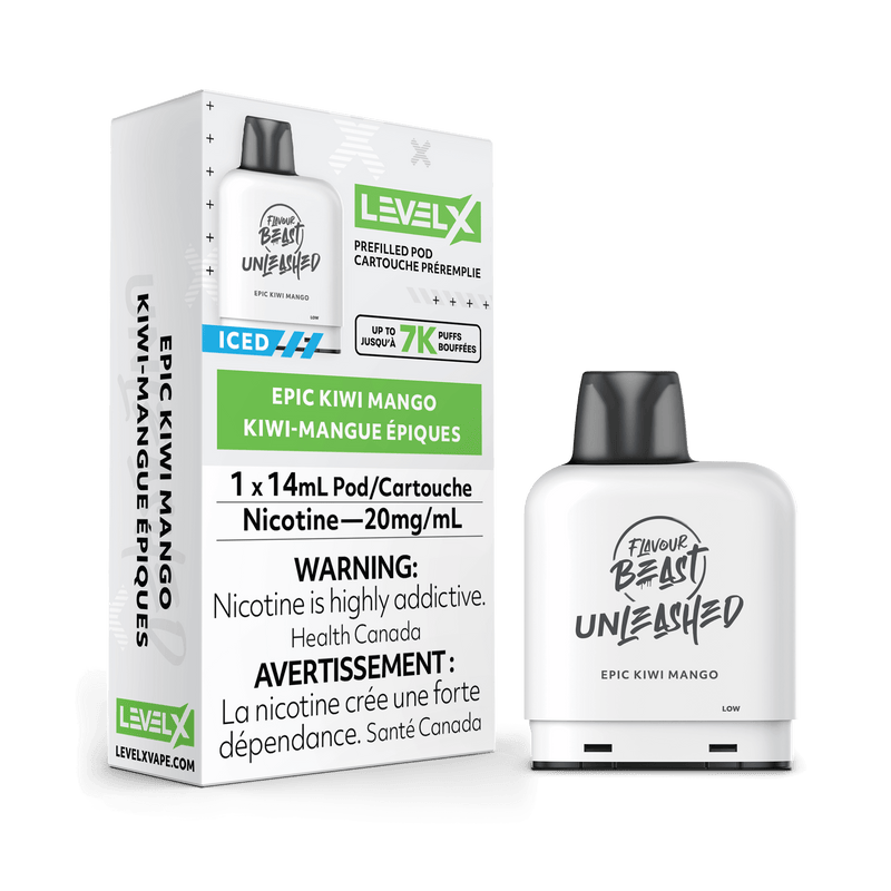 Flavour Beast Level X G2 Ultra Unleashed Vape Pod - 50K- Puffs - 20mL