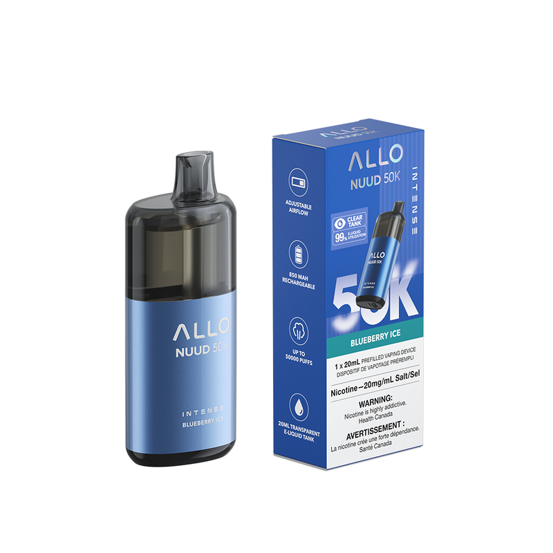 disposable vape montreal Allo Nuud 50K Disposable Vape - 50,000 Puffs