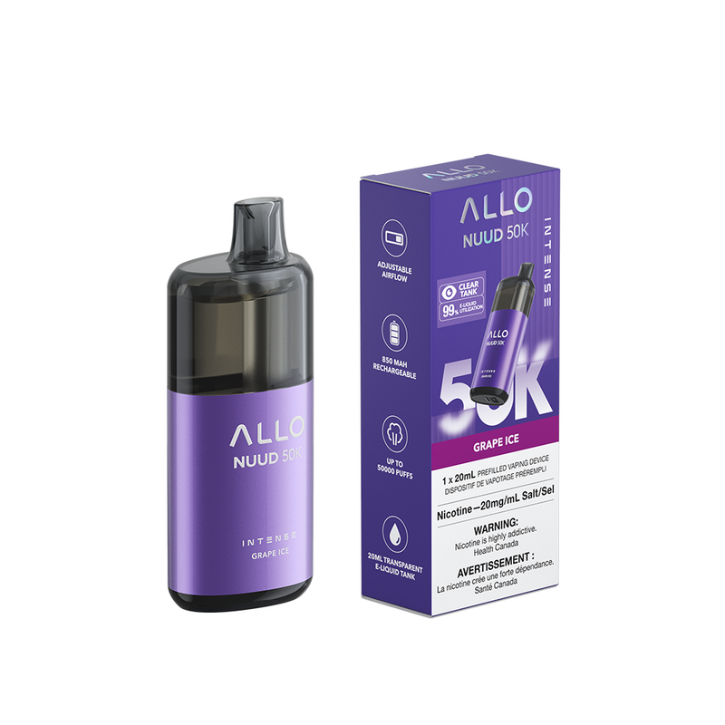 Allo NUUD 50k Disposable Vape - 50k Puffs - 20ml