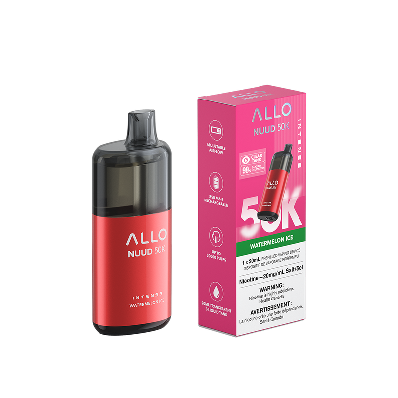 Allo NUUD 50k Disposable Vape - 50k Puffs - 20ml