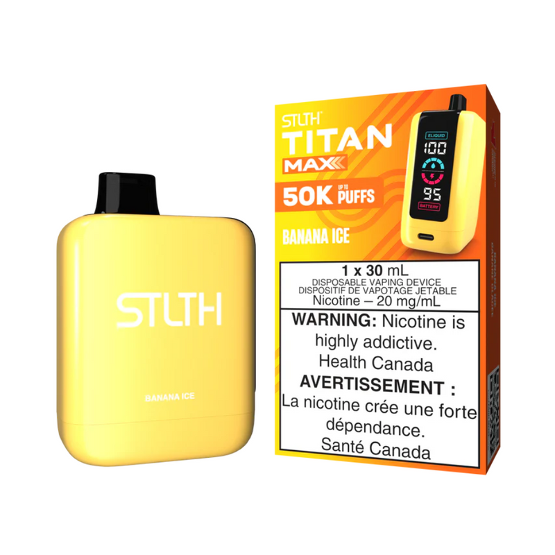 STLTH Titan Max 50k Disposable Vape - 50000 Puffs - 30ml