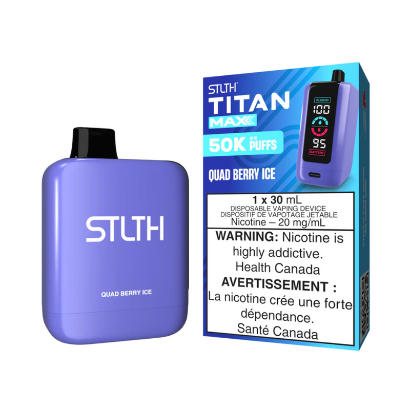 STLTH Titan Max 50k Disposable Vape - 50000 Puffs - 30ml