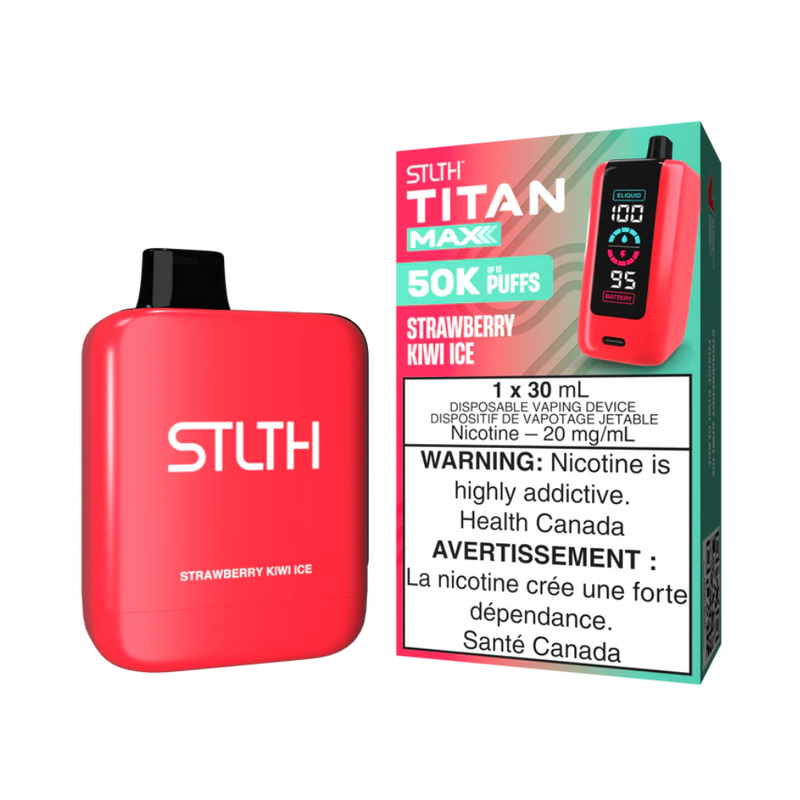 STLTH Titan Max 50k Disposable Vape - 50000 Puffs - 30ml