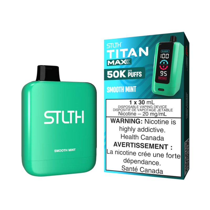 STLTH Titan Max 50k Disposable Vape - 50000 Puffs - 30ml