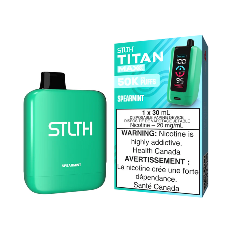 STLTH Titan Max 50k Disposable Vape - 50000 Puffs - 30ml