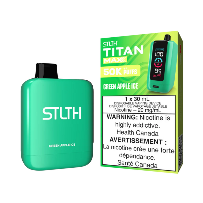 STLTH Titan Max 50k Disposable Vape - 50000 Puffs - 30ml