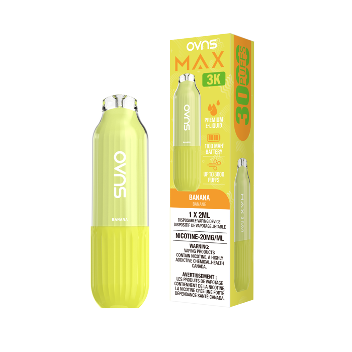 OVNS Max 3K Disposable Vape - 3000 Puffs - 2mL