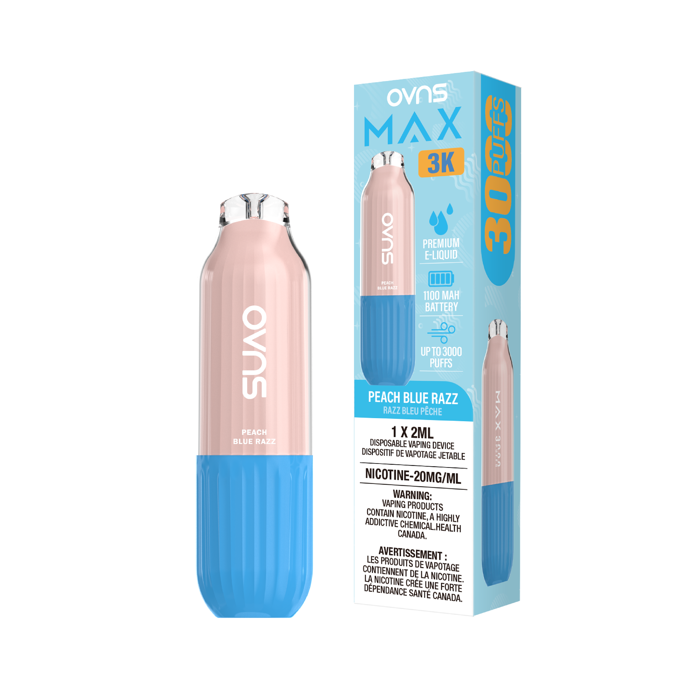 OVNS Max 3K Disposable Vape - 3000 Puffs - 2mL