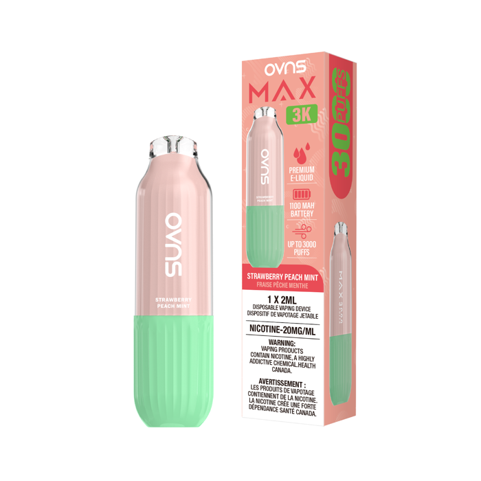 OVNS Max 3K Disposable Vape - 3000 Puffs - 2mL