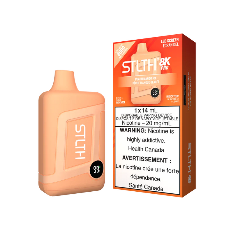 STLTH 8k Pro Disposable Vape - 8000 Puffs - 14ml