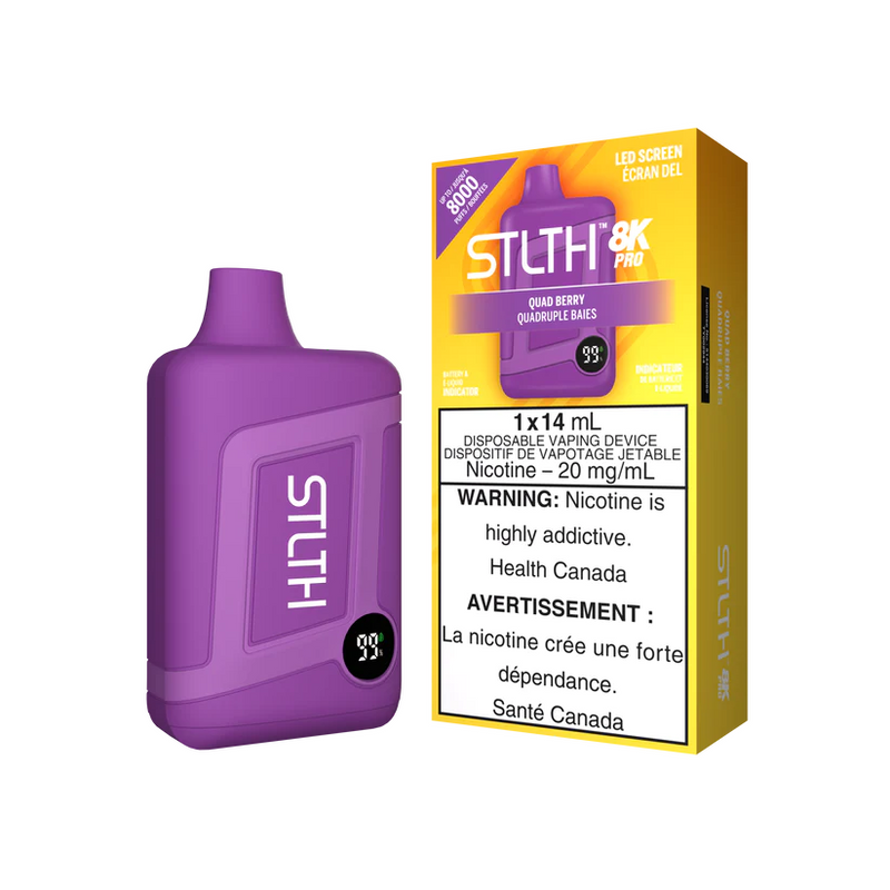 STLTH 8k Pro Disposable Vape - 8000 Puffs - 14ml