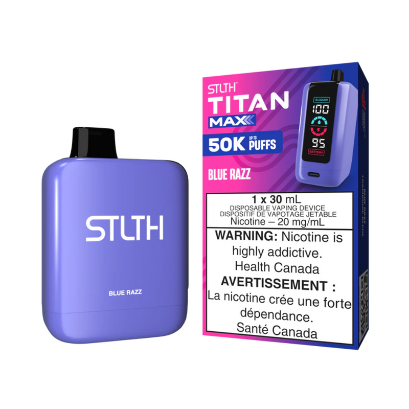 STLTH Titan Max 50k Disposable Vape - 50000 Puffs - 30ml