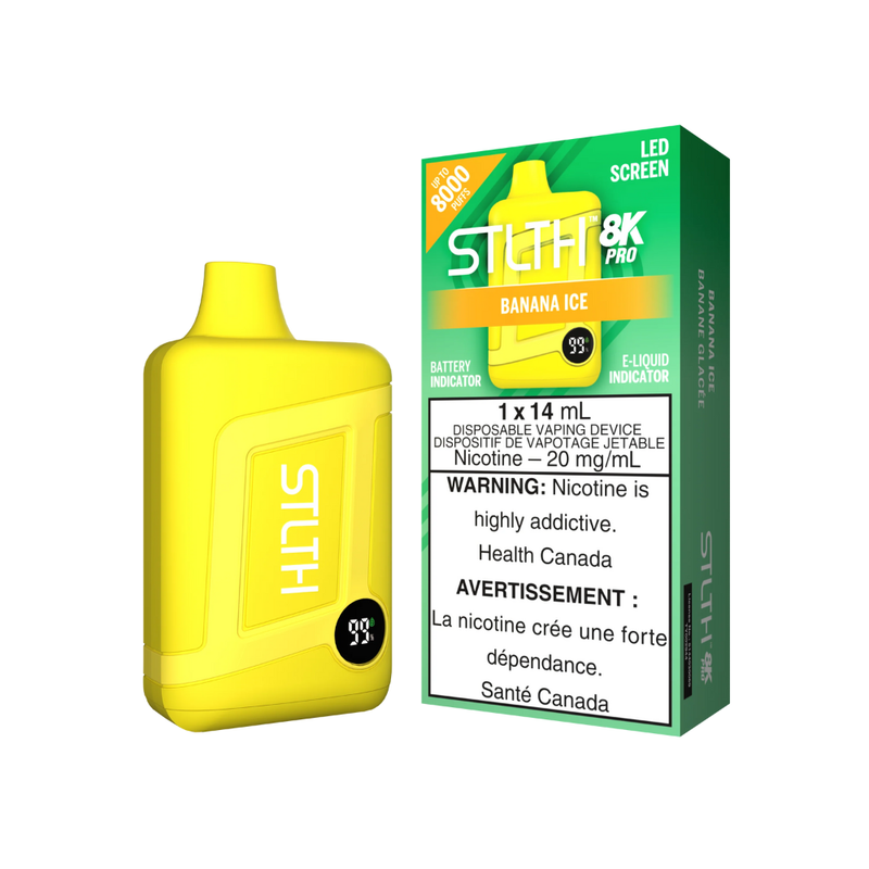 STLTH 8k Pro Disposable Vape - 8000 Puffs - 14ml