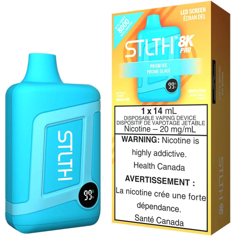 STLTH 8k Pro Disposable Vape - 8000 Puffs - 14ml
