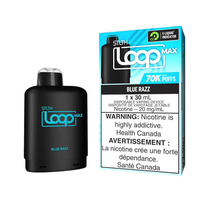 STLTH Loop Max Replacement Vape Pod - 70K Puffs - 30mL