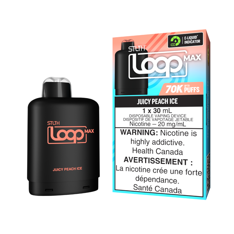 STLTH Loop Max Replacement Vape Pod - 70K Puffs - 30mL