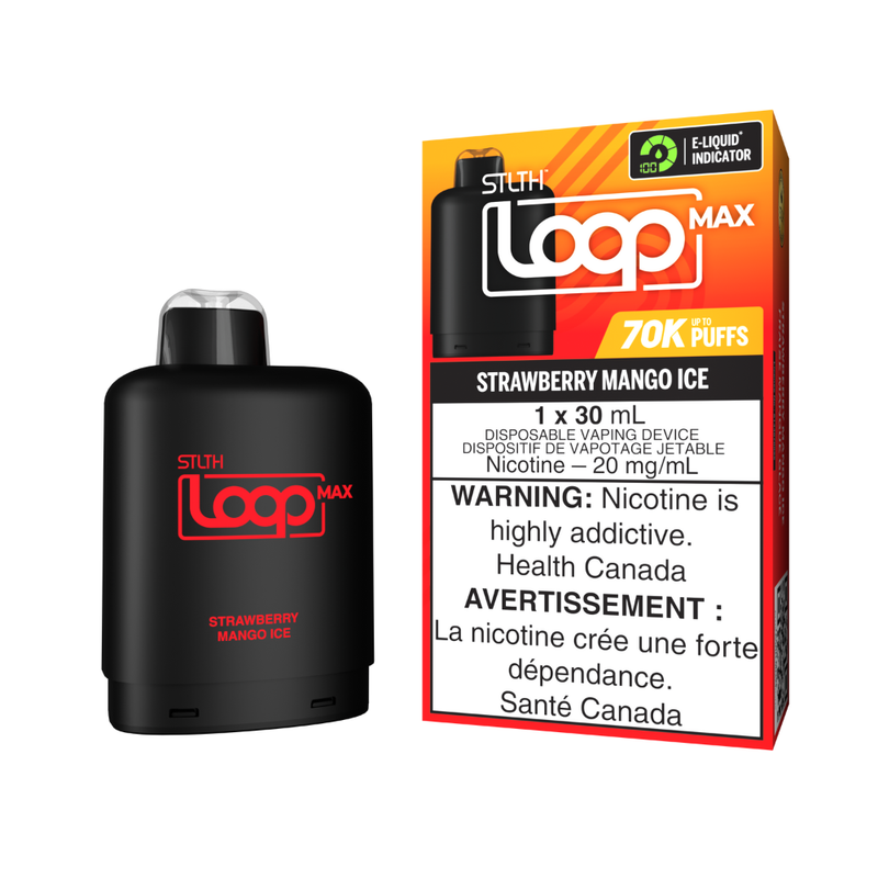STLTH Loop Max Replacement Vape Pod - 70K Puffs - 30mL