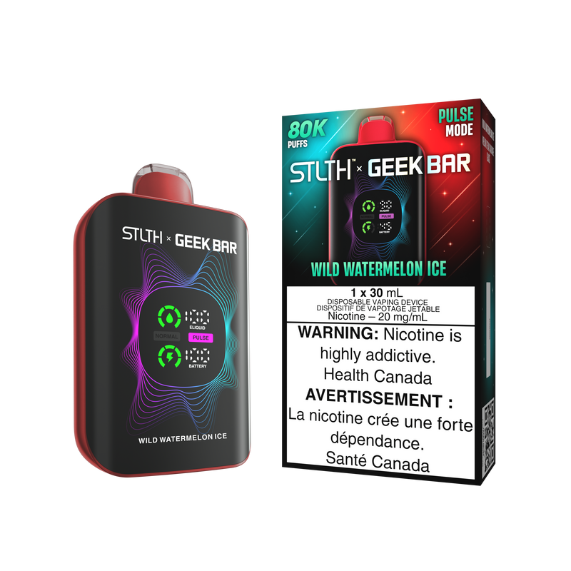Stlth X Geek Bar Disposable Vape - 80K Puffs - 30mL