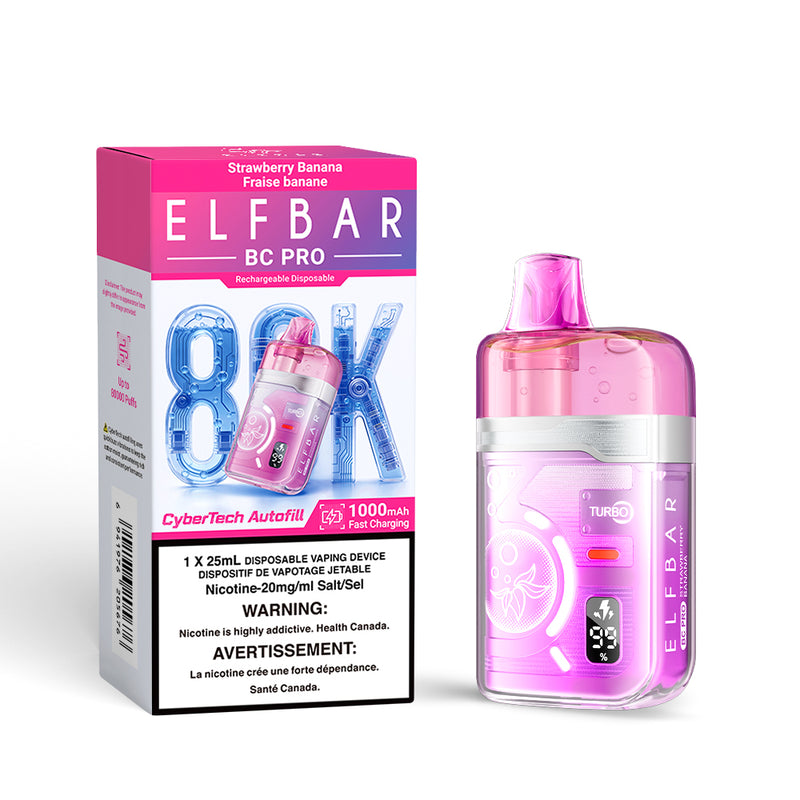 Elfbar BC Pro 80K Disposable Vape - 80000 Puffs - 25ml